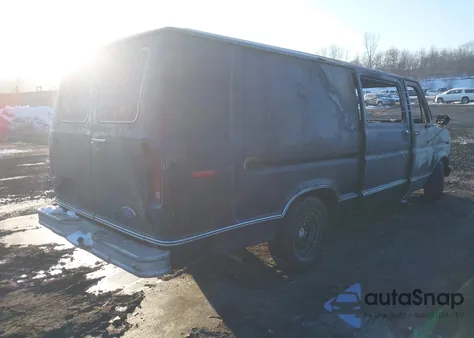 1988 Ford Econoline E150 Super Duty Van из США, поврежденный, VIN 1FTES14N7JHB26113